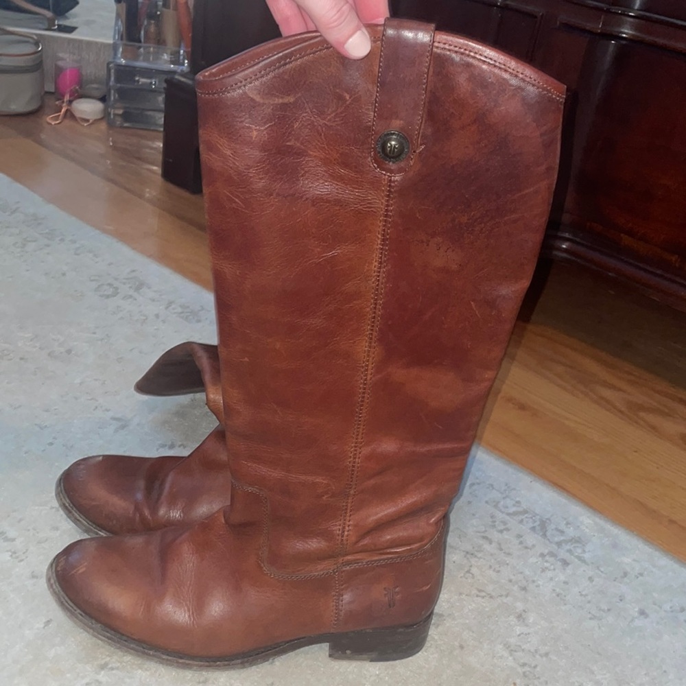 Barely Worn Frye Brown leather boots